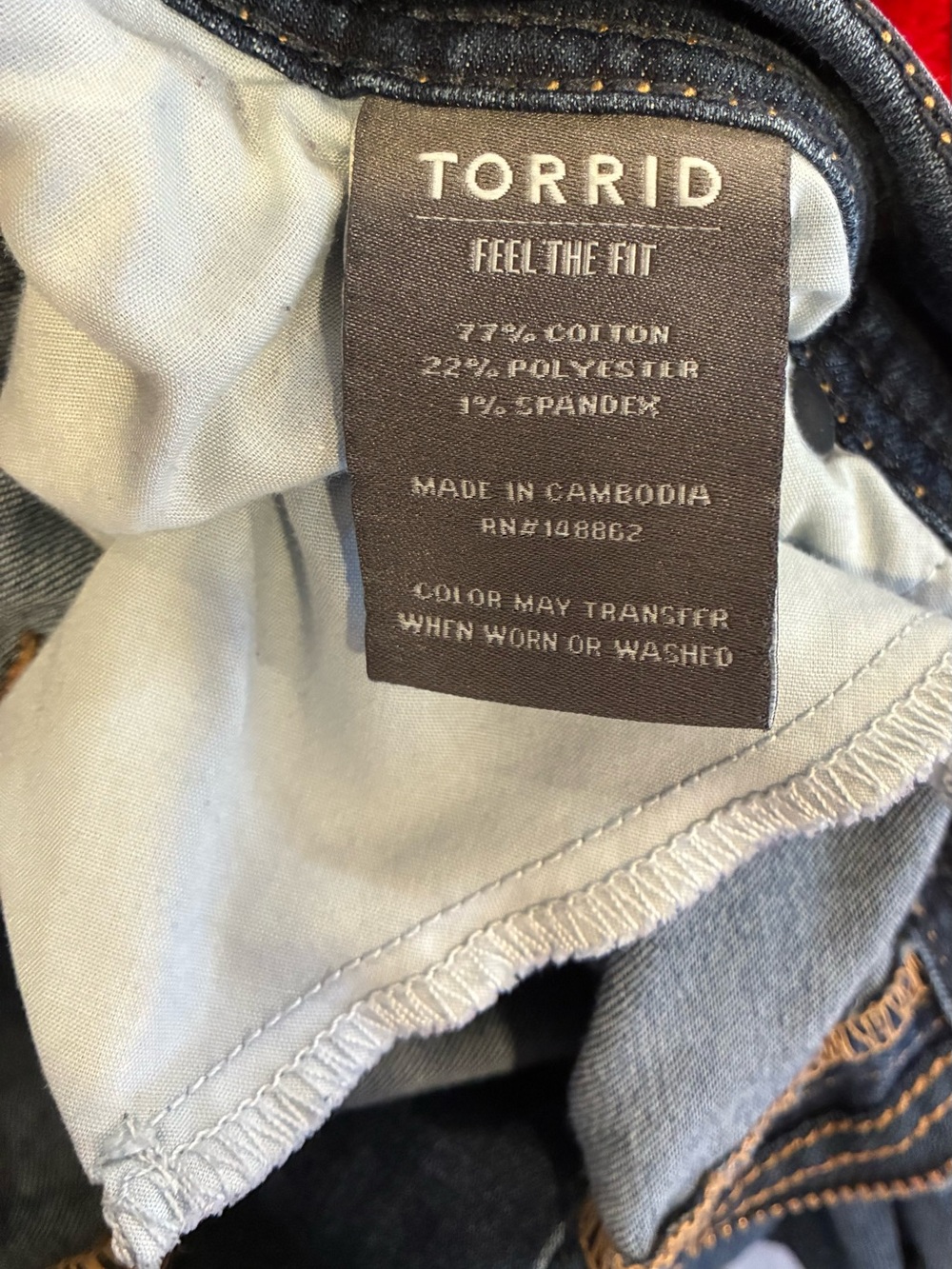 Torrid Luxe Slim Boot Jeans Women’s Size 14R Medium Wash Stretch Denim - Picture 6 of 8